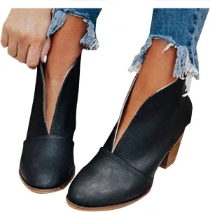 Ankle Boots for Women Low Heel,Summer Caged Gladiator Block Heel Strappy Dress Dressy Sandals Shoes for Women