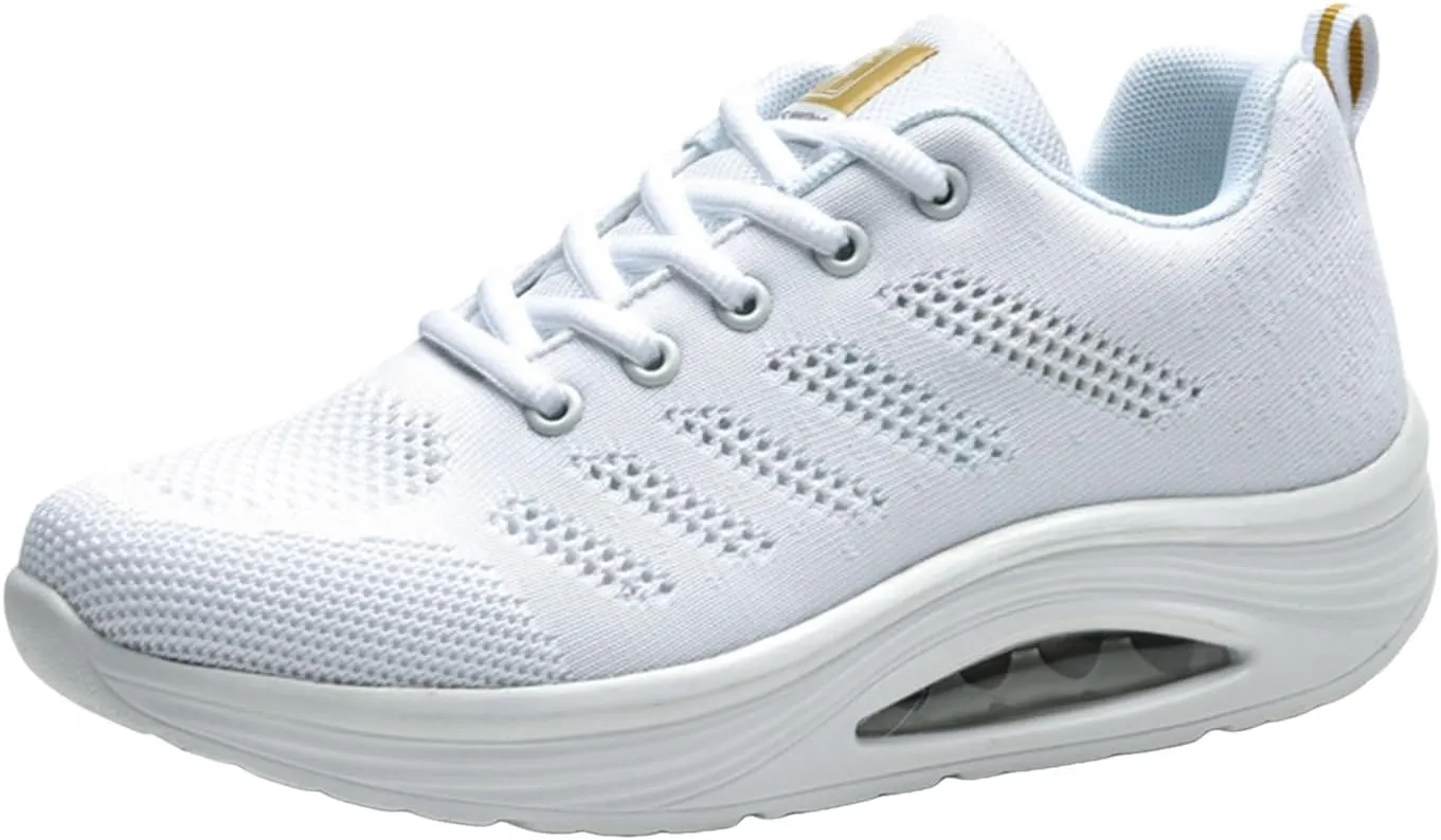Arch Support Sneakers for Women Non Slip Comfortable Breathable Workout Gym Sports Shoes Mesh Orthopedic Shoe