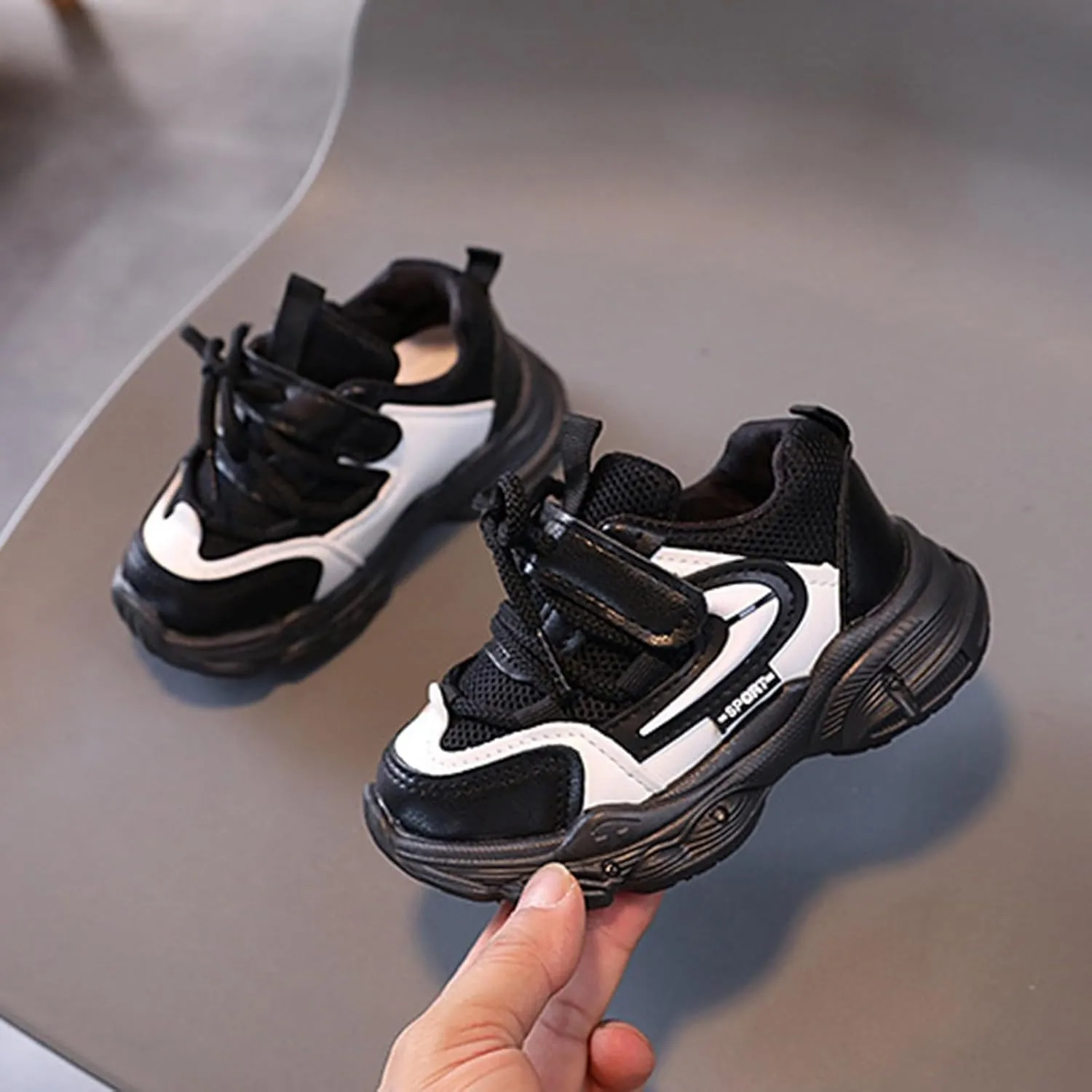 Baby Light Up Shoes Toddler Boys Girls Casual Luminous Flashing Sport Shoes Lightweight Breathable Running Shoes