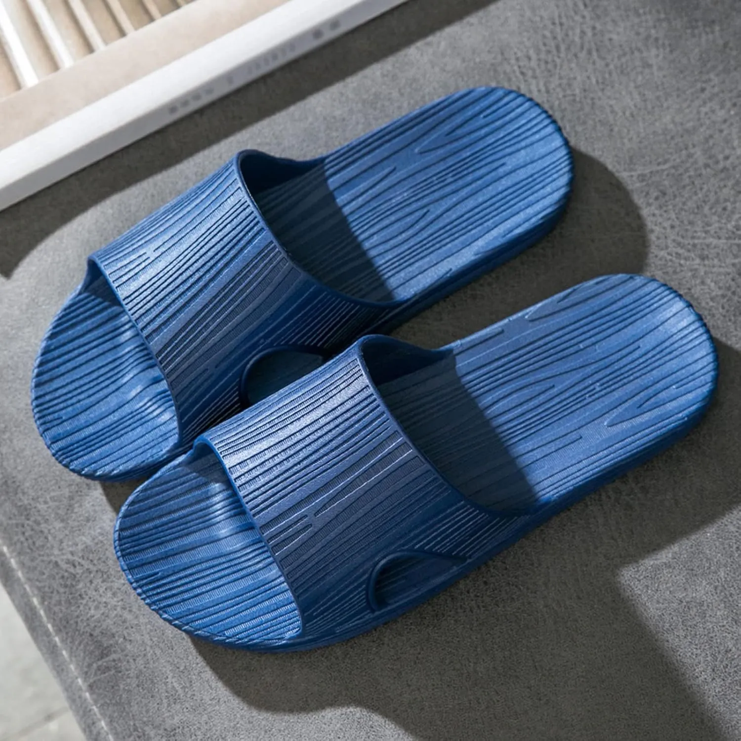 Bathroom Slippers Men Shower Shoes Women Cloud Slippers for Men Womens Slides Open Toe Ultra Comfort Indoor Outdoor