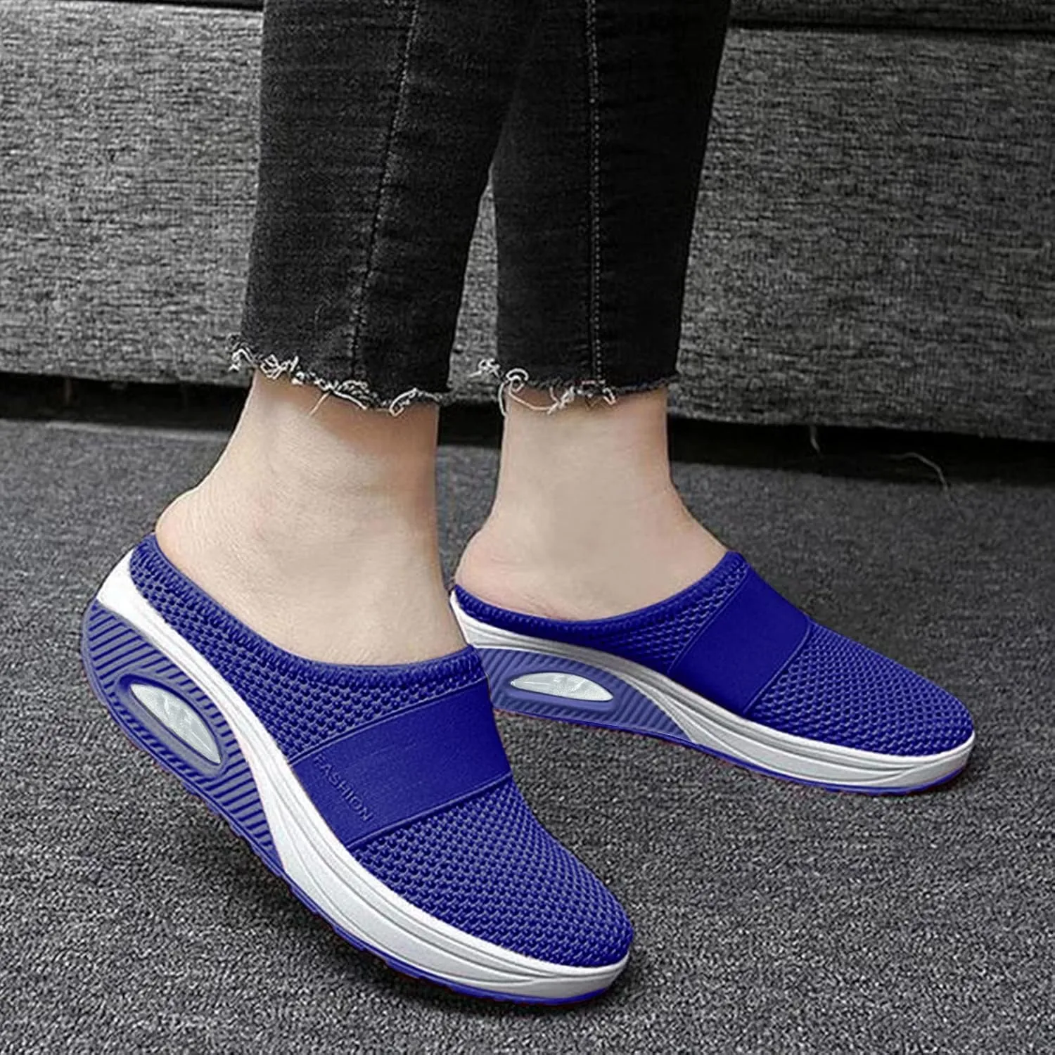 Black Casual Sneakers for Women Platform Women's Black Slip On Tennis Shoes Walking Shoes for Women Slip Ons Women's Sneakers Wide Feet Zapatos Cerrados De Mujer De Vestir Elegantes Comodos