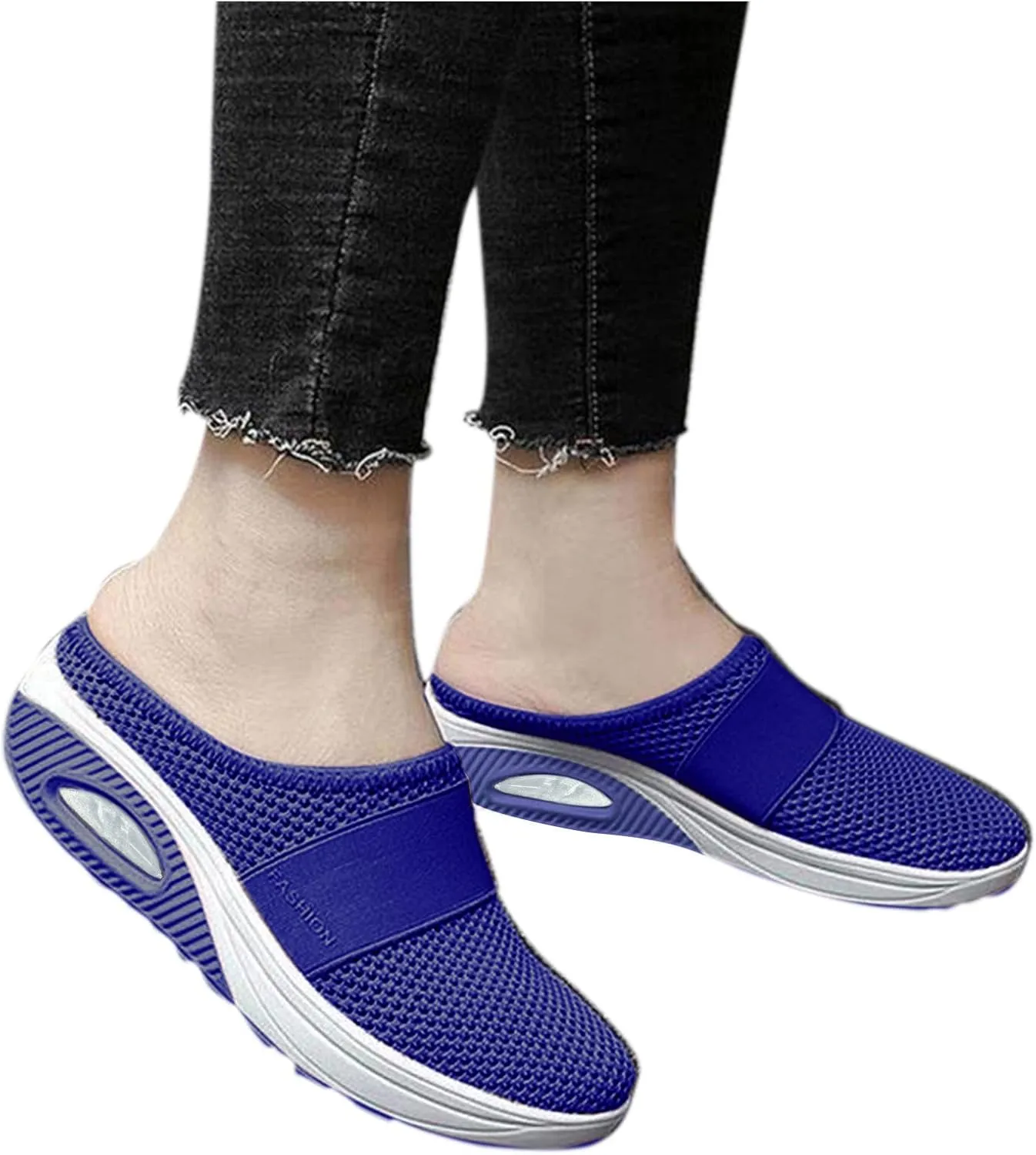 Black Casual Sneakers for Women Platform Women's Black Slip On Tennis Shoes Walking Shoes for Women Slip Ons Women's Sneakers Wide Feet Zapatos Cerrados De Mujer De Vestir Elegantes Comodos