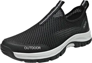 Bottom Casual Sport Shoes Fashion Slip-On Mountaineering Mesh Men Soft Sneaker Men Shoes