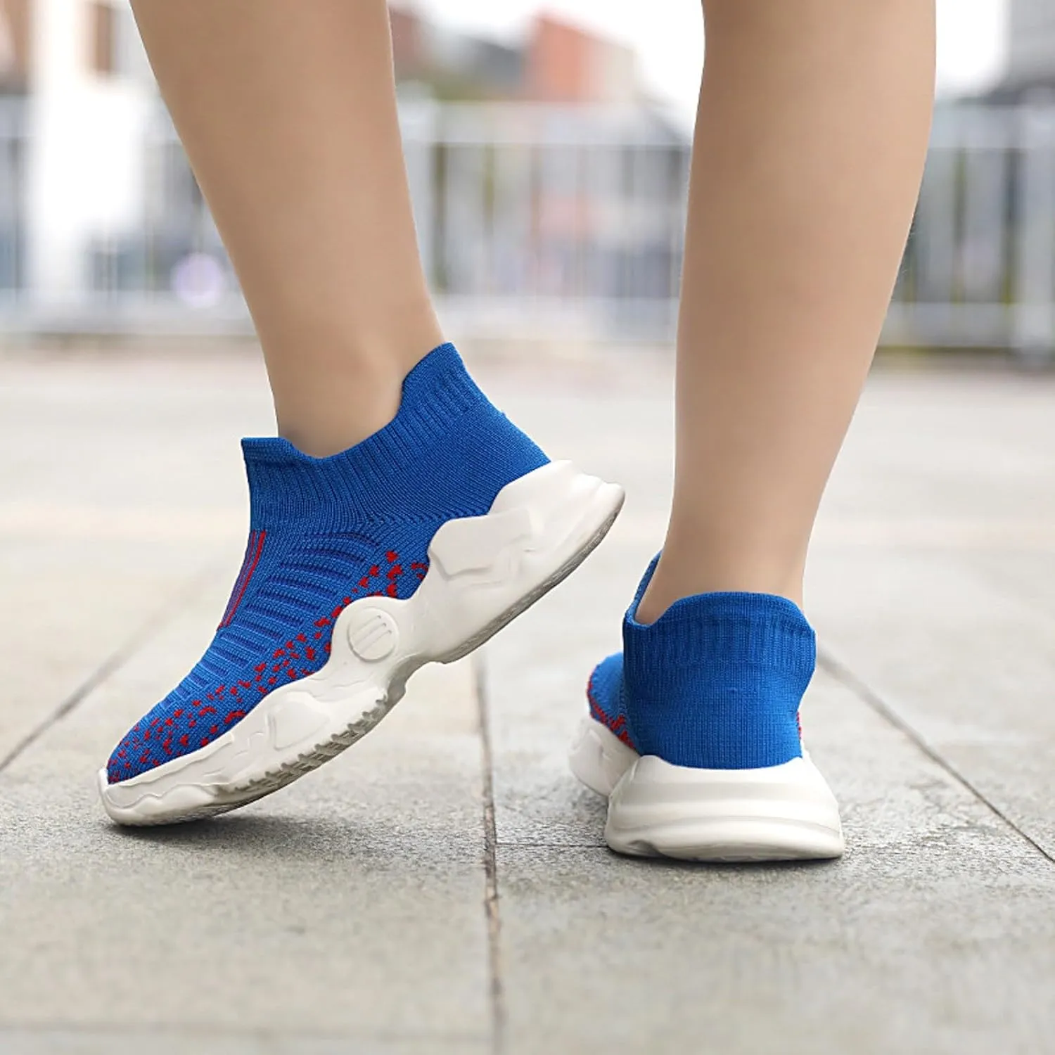 Boys Basketball Shoes Sneakers for Boys Children's Comfortable Soft Sole Breathable Mesh Sockliner Little Kid Sneakers