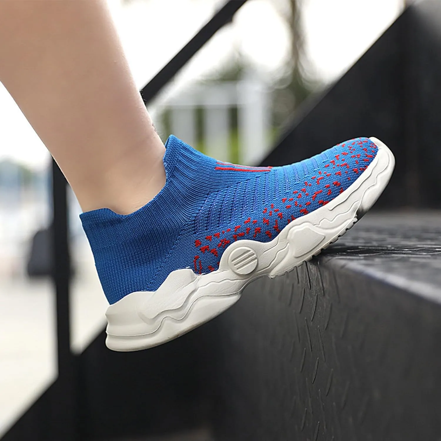 Boys Basketball Shoes Sneakers for Boys Children's Comfortable Soft Sole Breathable Mesh Sockliner Little Kid Sneakers