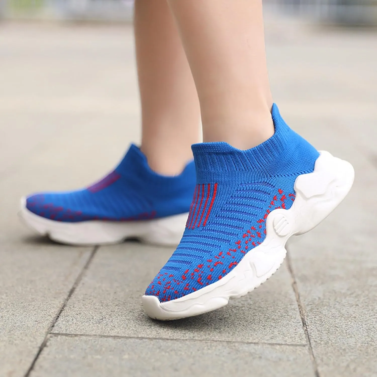 Boys Basketball Shoes Sneakers for Boys Children's Comfortable Soft Sole Breathable Mesh Sockliner Little Kid Sneakers