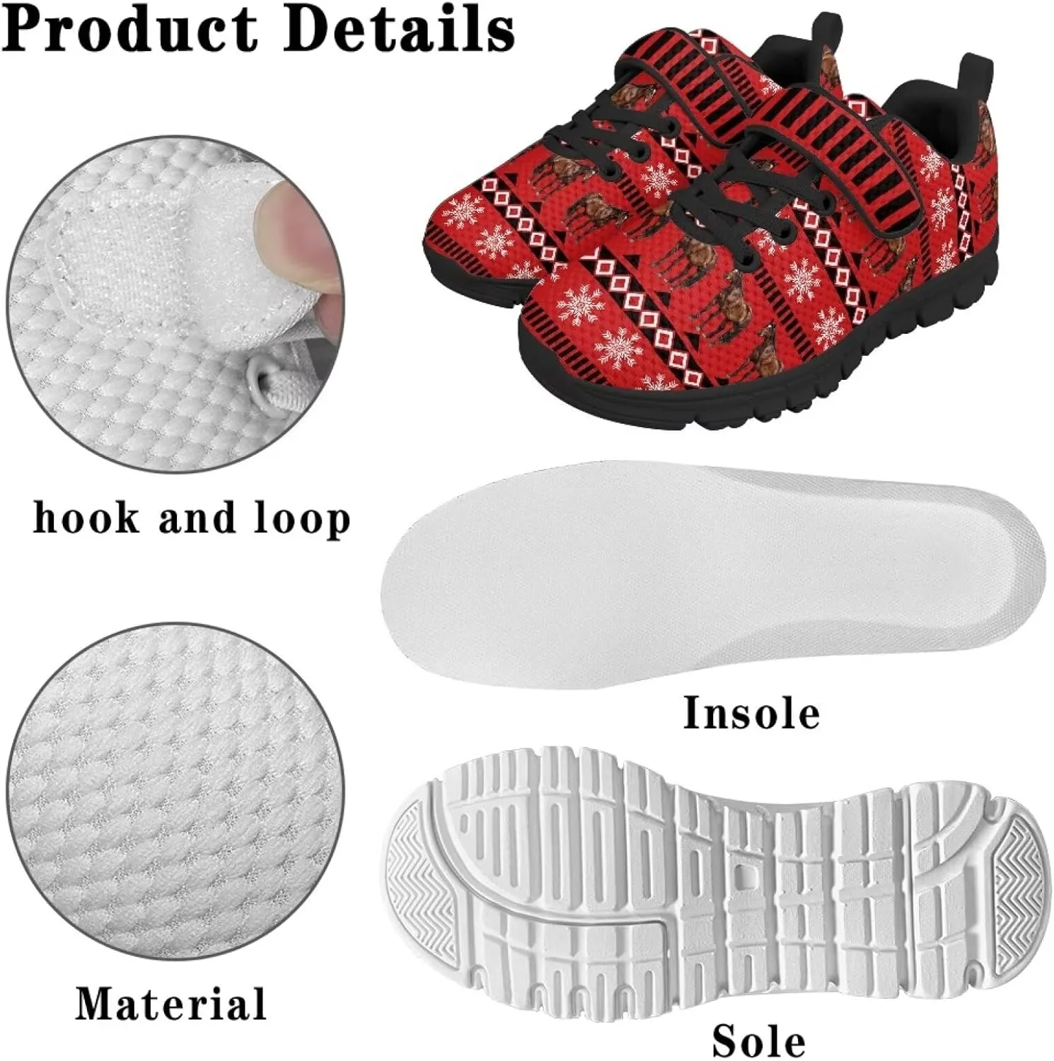 Boys Tennis Shoes Breathable Kids Sneakers for Running Walking
