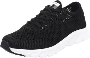 Breathable Fashion Sneakers for Women Non Slip Lightweight Casual Breathable Tennis Shoes Casual Vintage Shoe