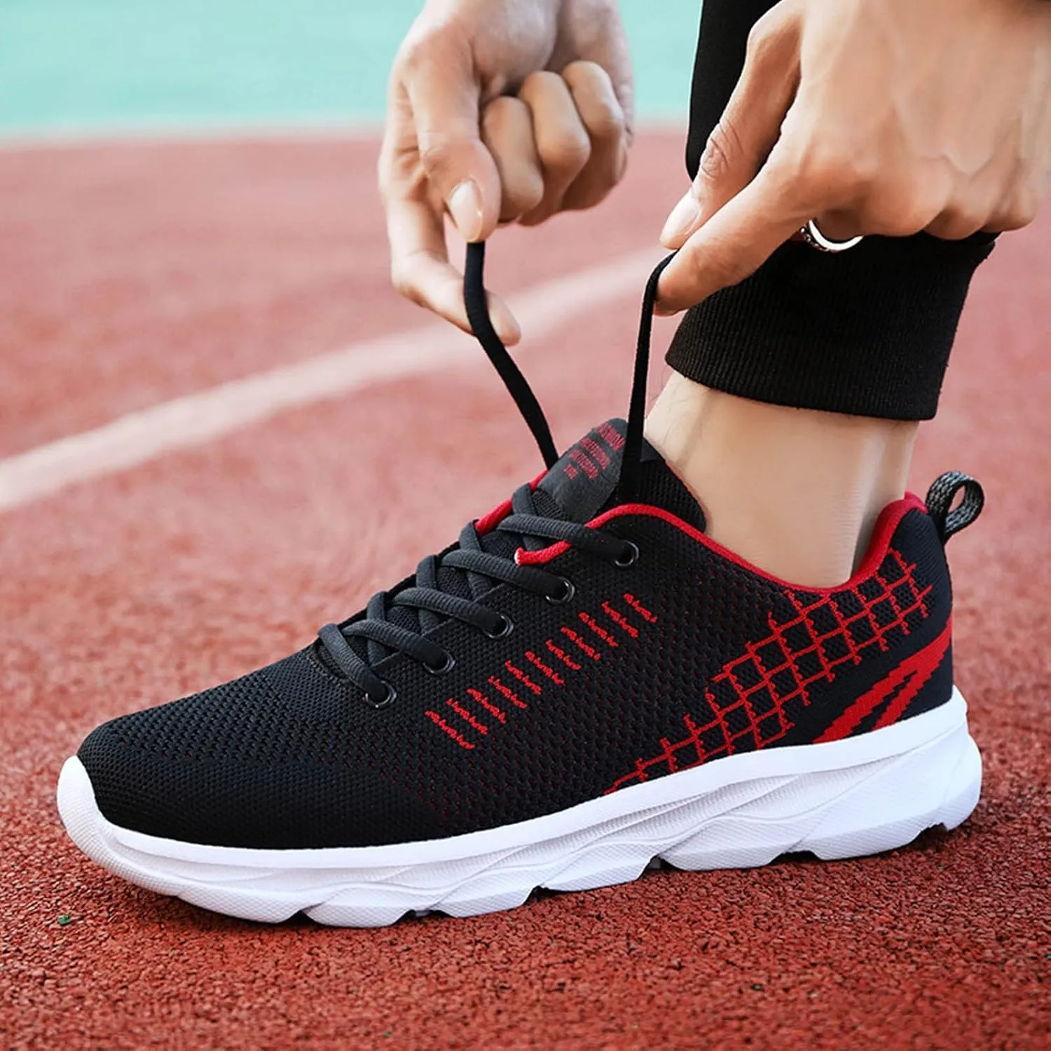 Breathable Sports Lace-up Shoes Men's Fashion Running Lightweight Comfortable Men's Shoes Slip on Sneaker