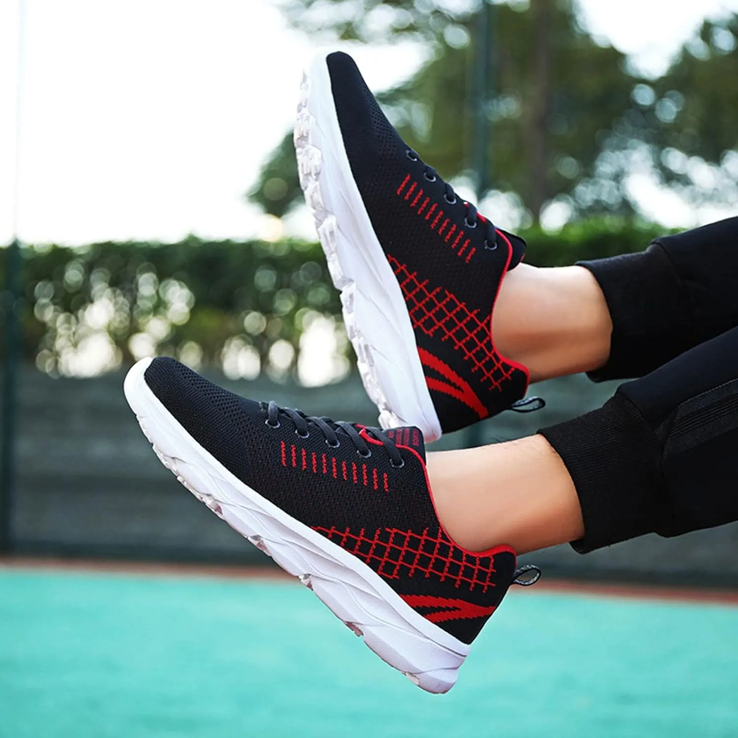 Breathable Sports Lace-up Shoes Men's Fashion Running Lightweight Comfortable Men's Shoes Slip on Sneaker