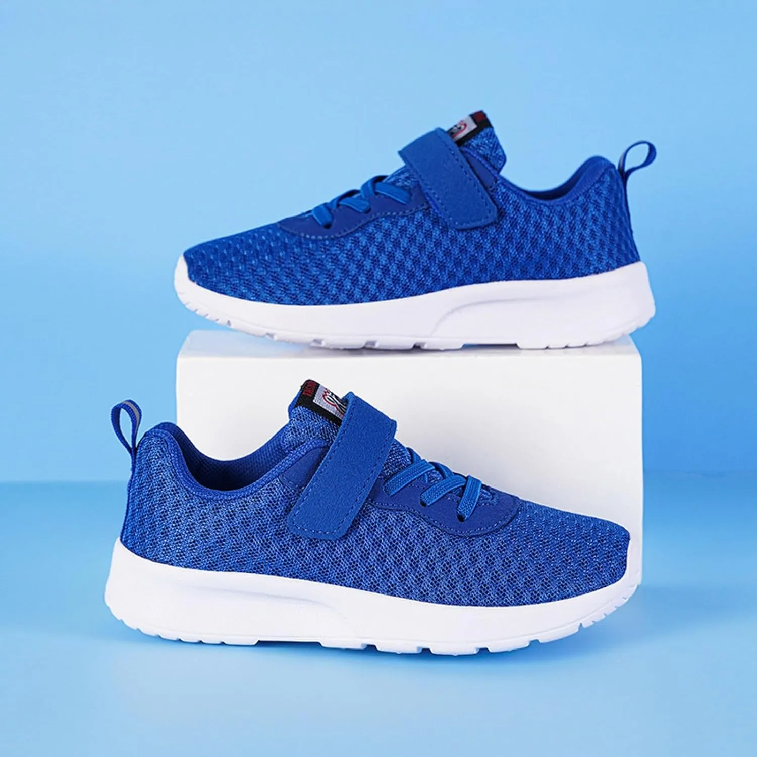 Children's Mesh Breathable Lightweight Soft Sole Solid Color Running Casual Sneakers Sneakers for Boy Sneakers Size 13