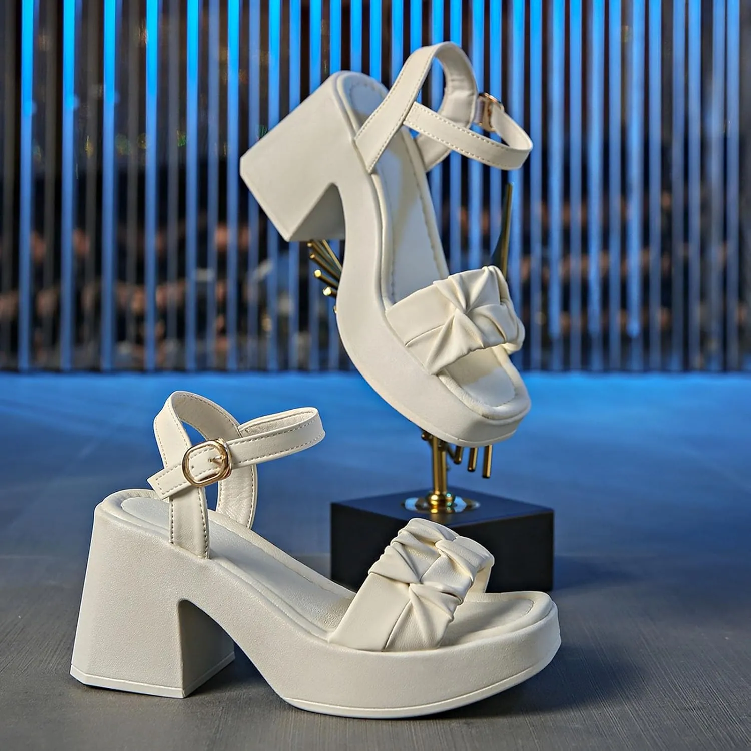 Chunky Heels for Women Women's Chunk Low Heel Pump Sandals Heeled Sandals Prom Heeled Sandals for Women