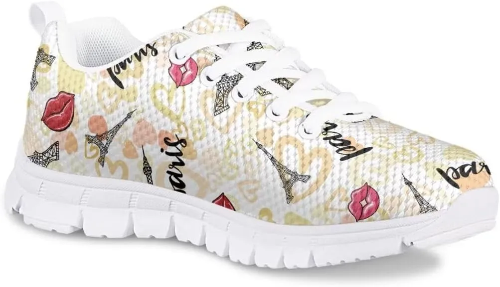 Cute Girls Casual Walking Shoes Fashion Sneakers Running Shoes Kids Lightweight Breathable