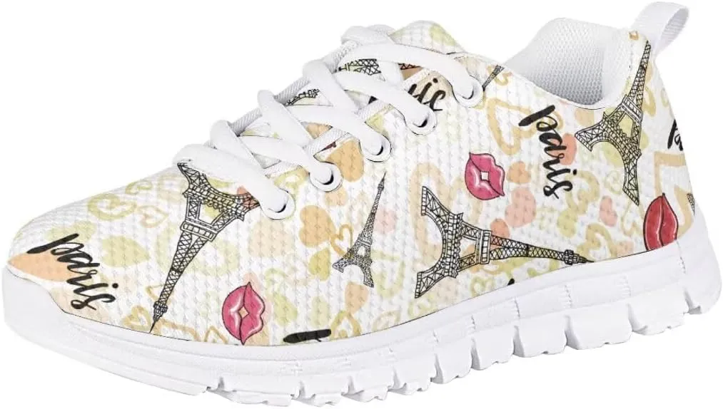 Cute Girls Casual Walking Shoes Fashion Sneakers Running Shoes Kids Lightweight Breathable