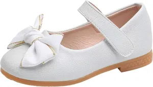 EnJoCho Toddler Comfortable Shoes Fashion Summer Children Girls Casual Shoes Flat Bottom Lightweight Solid Color Bow