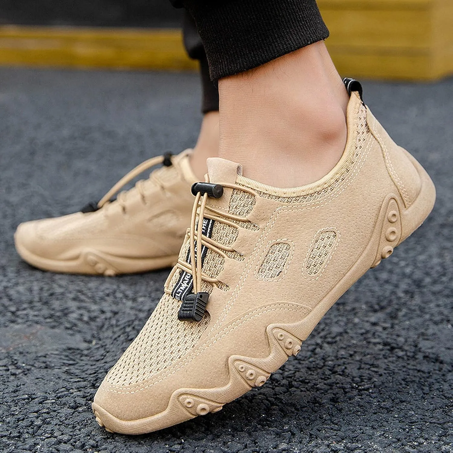 Fashion Orthopedic Sneakers for Men Comfortable Breathable Lightweight Tennis Shoe Men's Business Casual Shoes