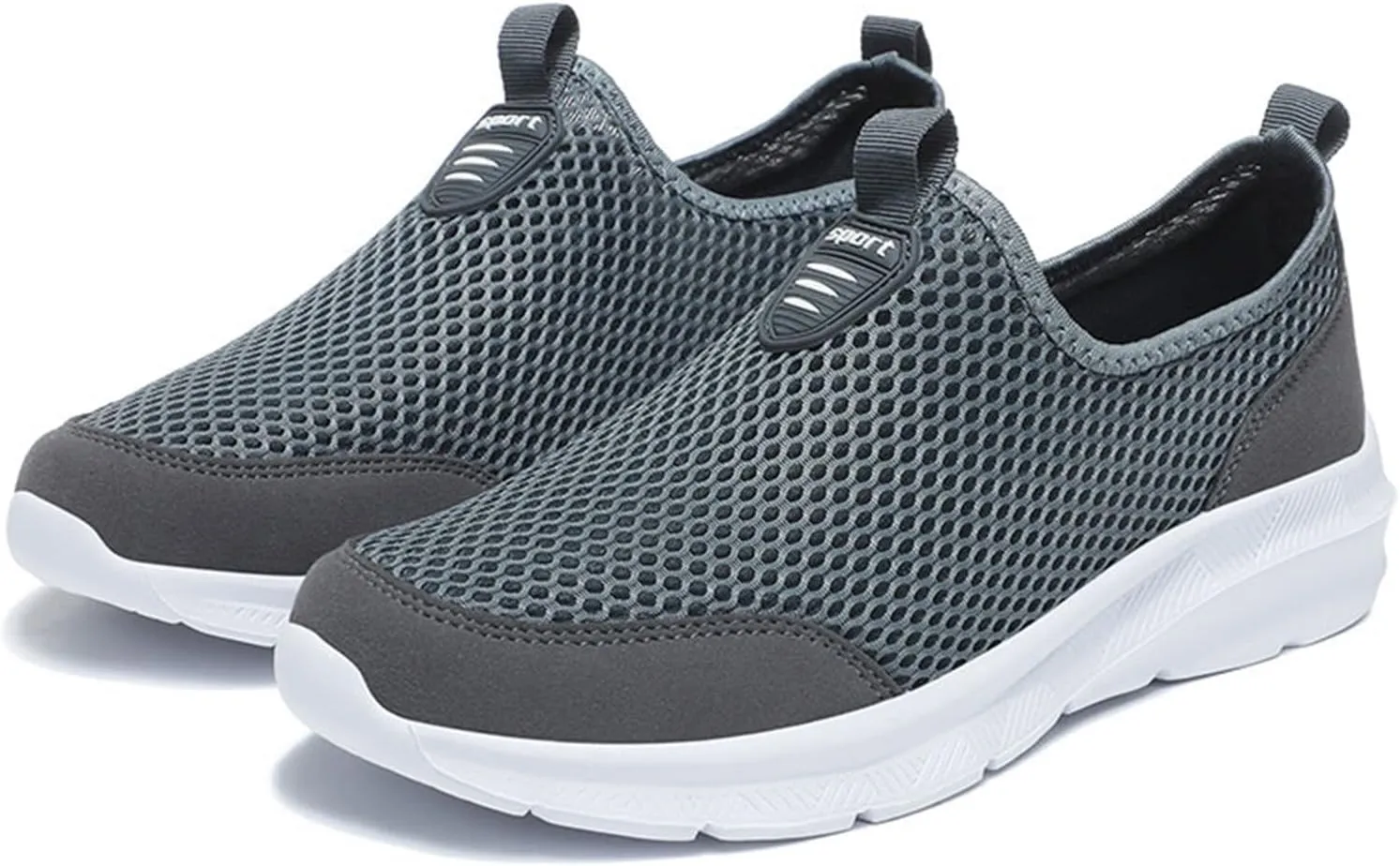 Fashion Summer Men Breathable Mesh Shallow Lace Up Casual Shoes Sneaker Storage for Men
