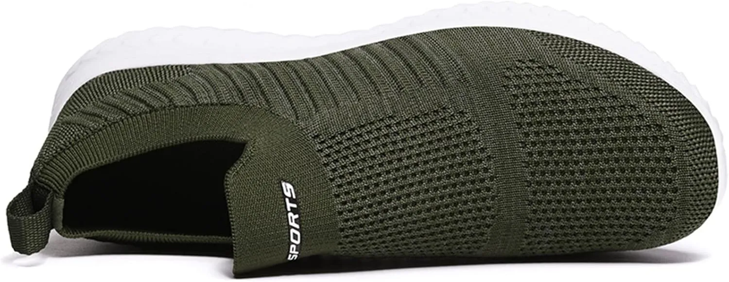 Fashion Summer Men Mesh Fly Woven Breathable Lightweight Comfortable Casual Flat Bottom Mens Sneaker Shoes