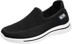 Fashion Summer Men Sports Shoes Flat Soft Bottom Non Slip Mesh Breathable Comfortable Slip On Mens Sneaker