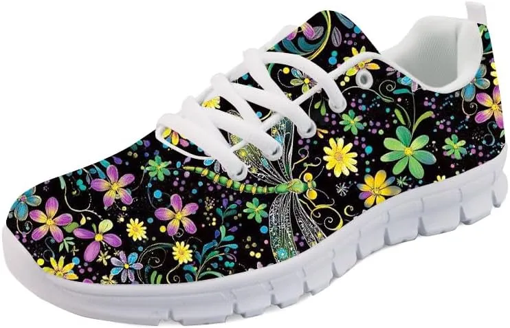 Forchrinse Grey Lion Women's Walking Shoes, Size 5, Casual, Athletic Shoe