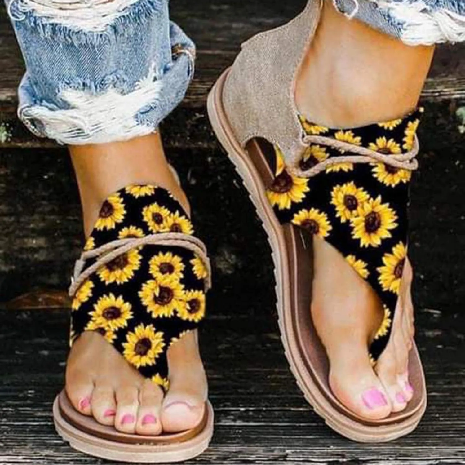 Gibobby Gladiator Sandals for Women Thong Sandals Flip Flop Dressy Summer Flat Travel Bohemian Roman Beach Open Toe Shoes