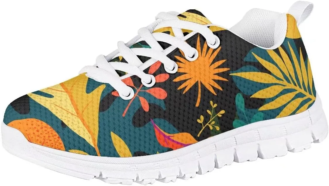 GIFTPUZZ Kids Running Shoes Breathable Athletic Mesh Sport Shoes Walking Sneakers