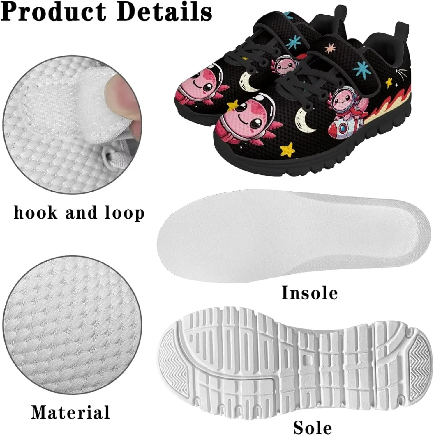 Girls Running Shoes Mesh Gym Tennis Shoes Sneakers Outdoor Athletic Shoes