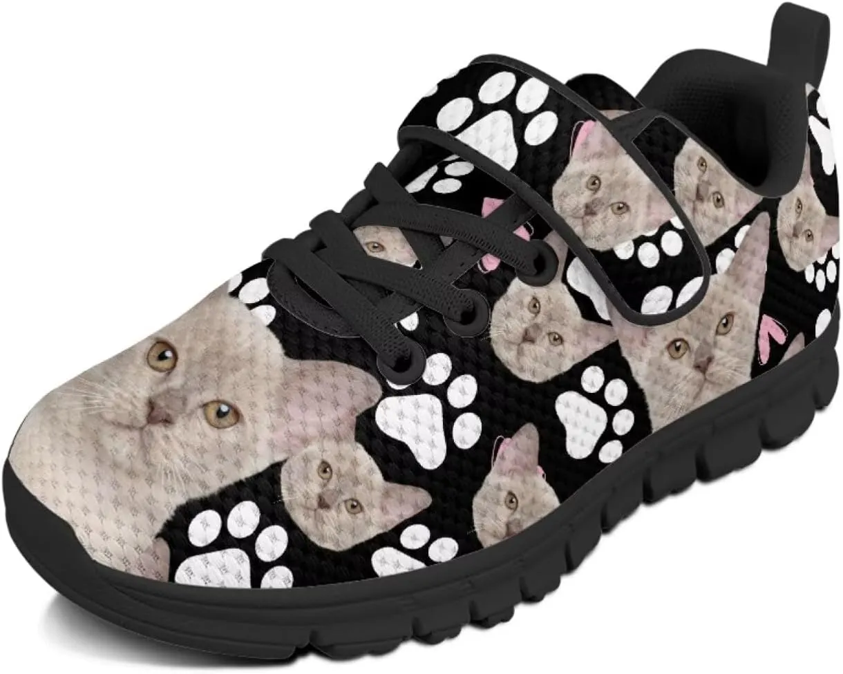Girls Running Shoes Mesh Gym Tennis Shoes Sneakers Outdoor Athletic Shoes