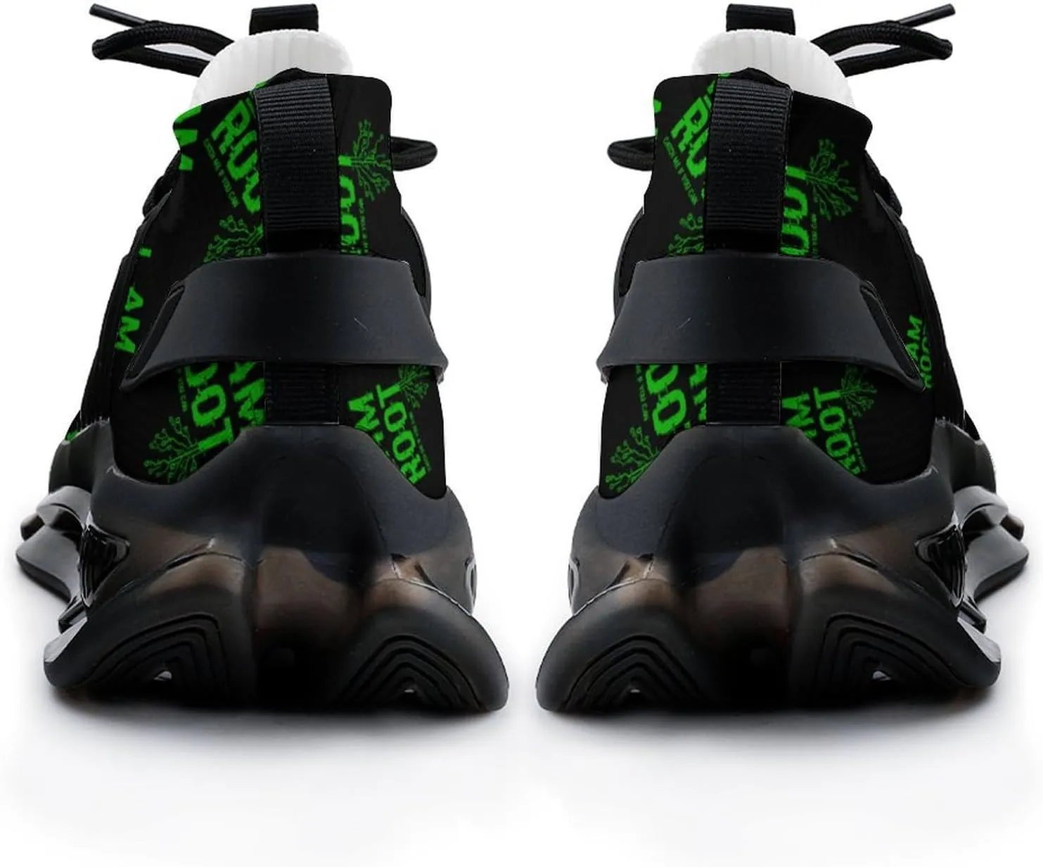 I Am Root Men's Running Shoes Lightweight Walking Shoe Breathable Sneaker