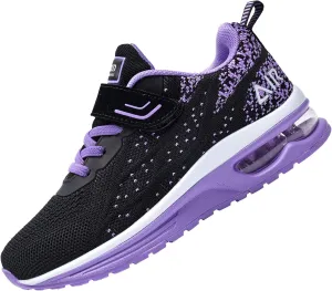 JARLIF Kids Athletic Tennis Running Shoes Breathable Sport Air Gym Jogging Sneakers for Boys & Girls