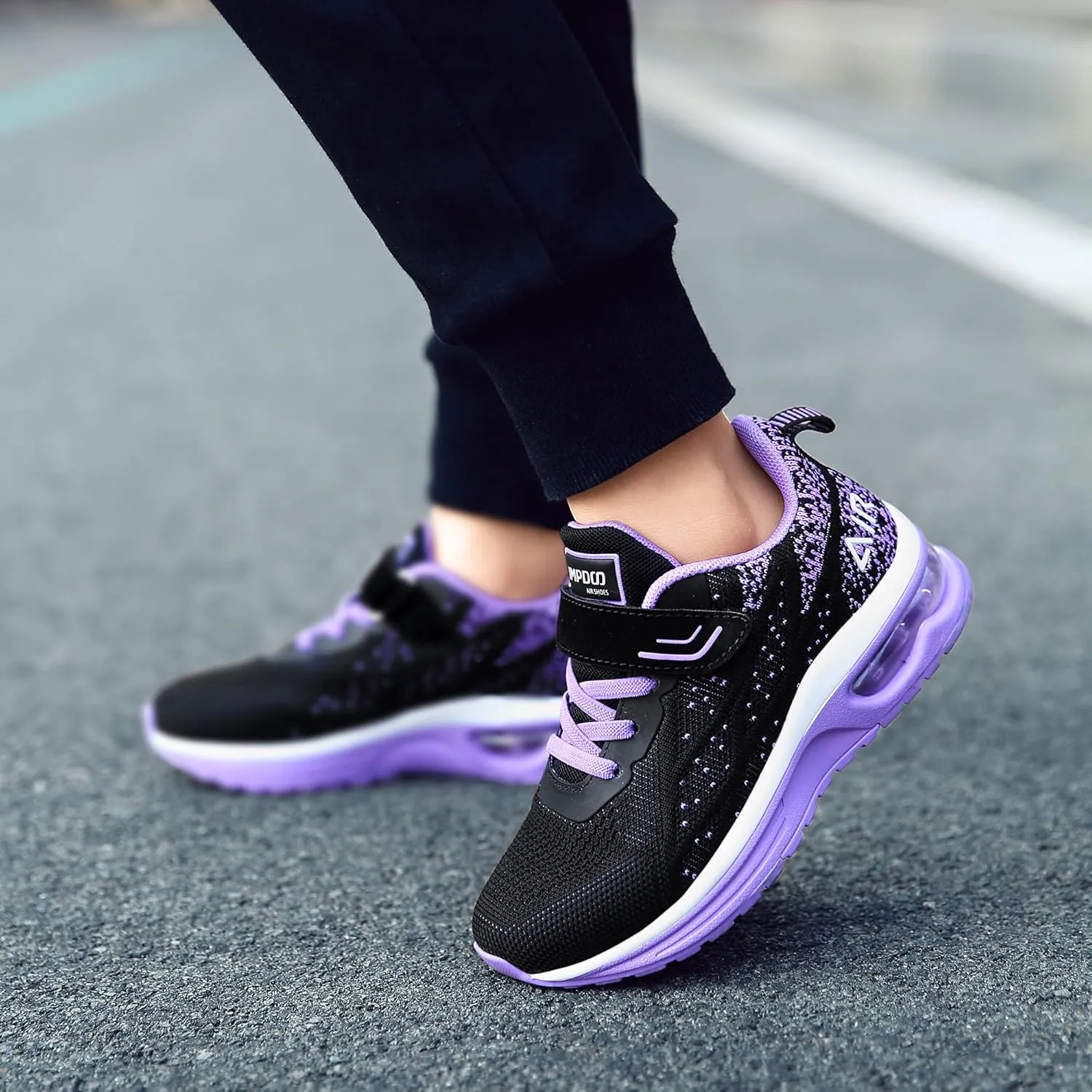 JARLIF Kids Athletic Tennis Running Shoes Breathable Sport Air Gym Jogging Sneakers for Boys & Girls