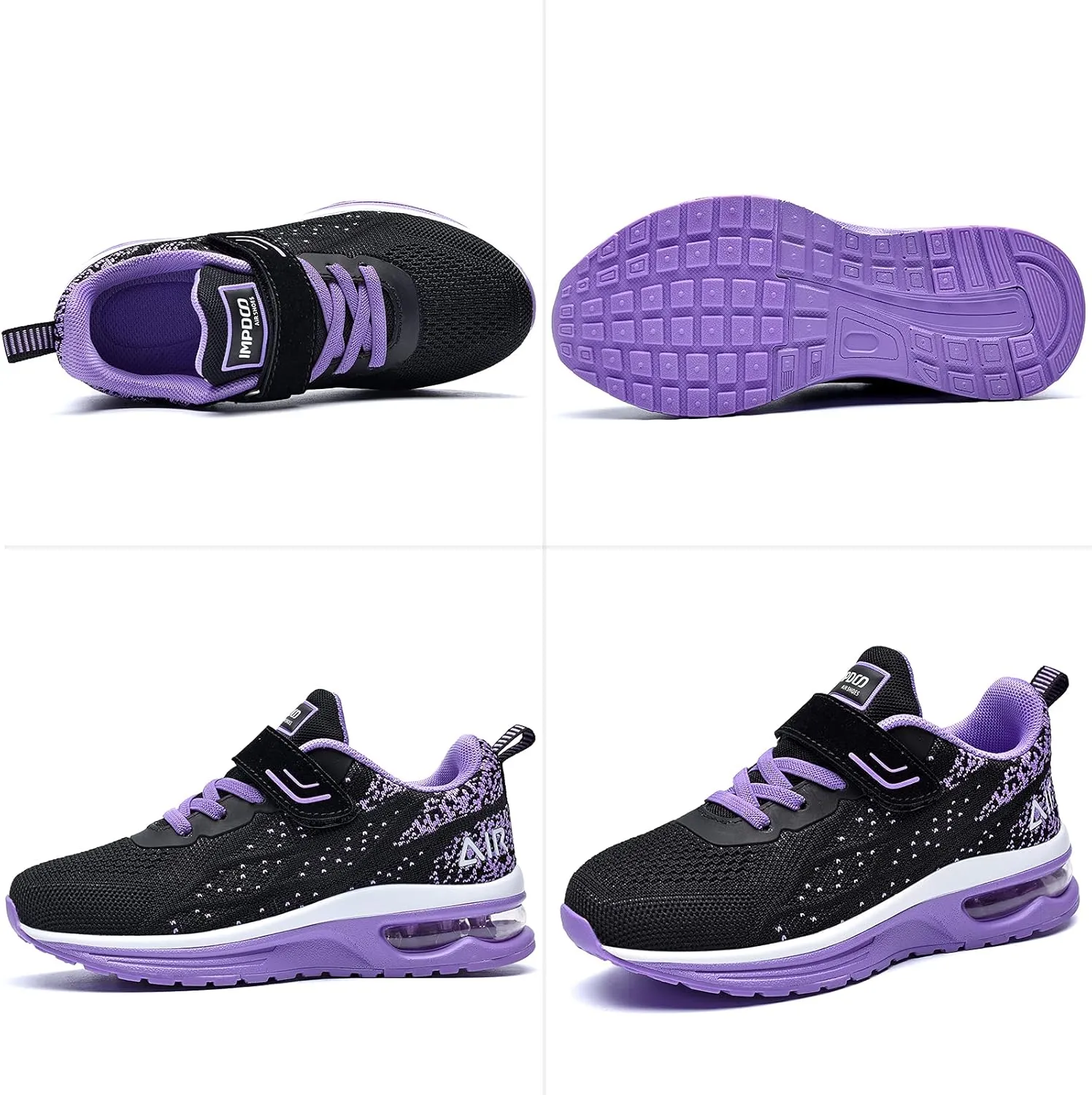 JARLIF Kids Athletic Tennis Running Shoes Breathable Sport Air Gym Jogging Sneakers for Boys & Girls
