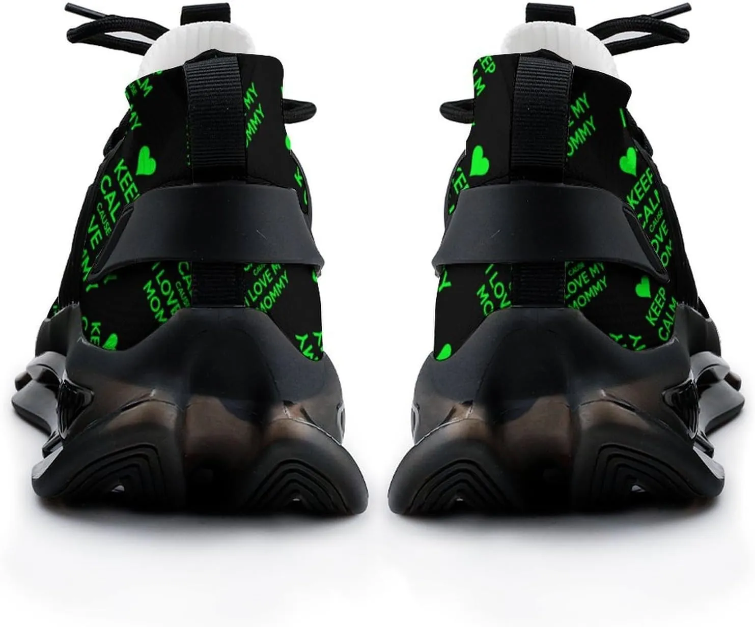 Keep Calm Love My Mommy Men's Running Shoes Lightweight Walking Shoe Breathable Sneaker