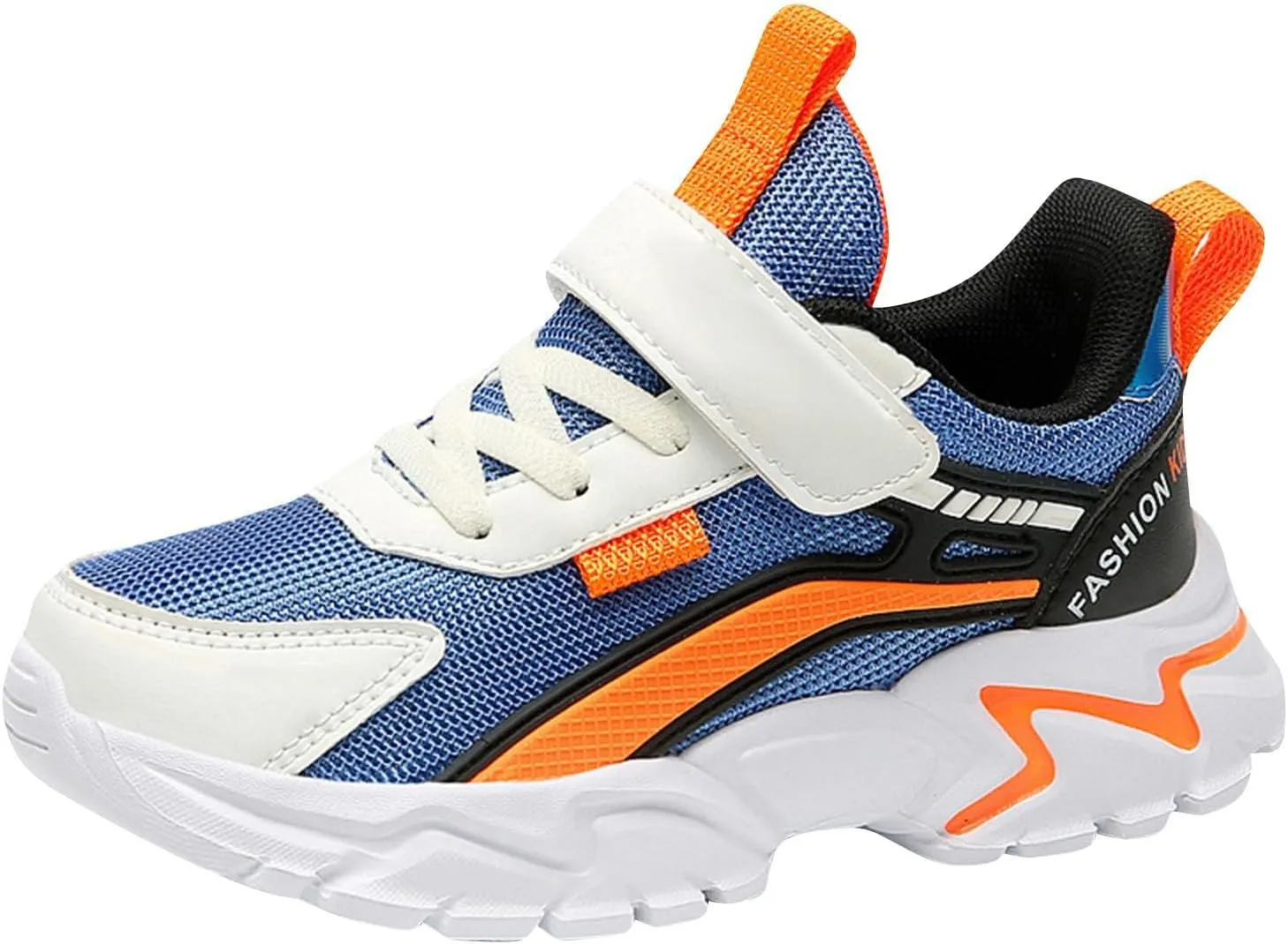 Kids Lightweight Fashion Sneakers Boys Girls Breathable Running Air Cushion Casual Walking Tennis Travel Shoes