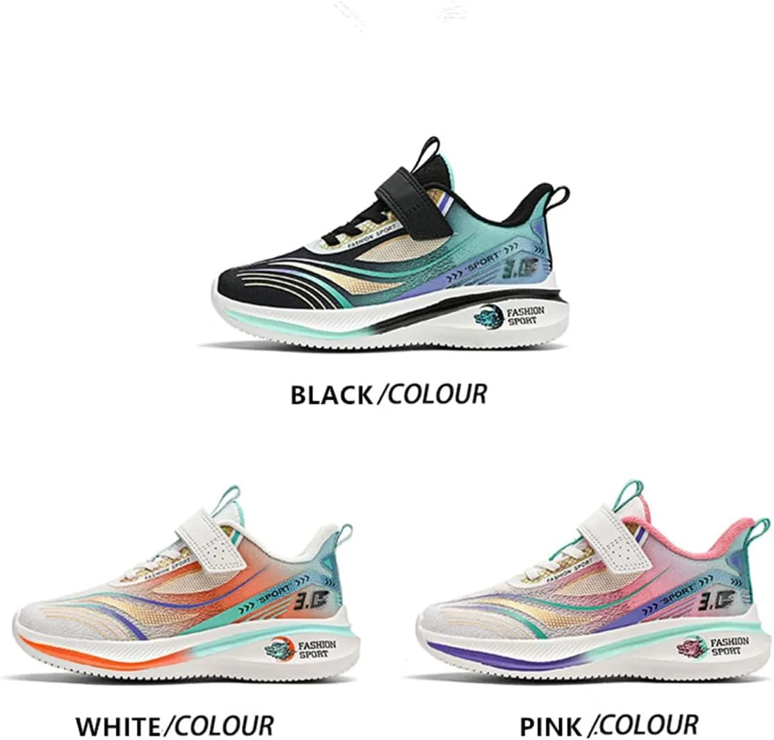 Kids Lightweight Fashion Sneakers Breathable Running Shoes