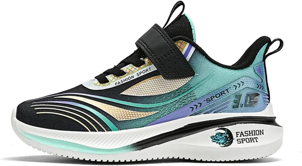 Kids Lightweight Fashion Sneakers Breathable Running Shoes