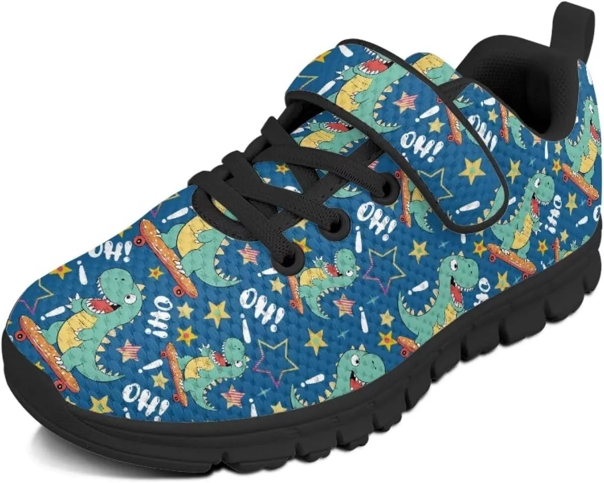 Kids Slip On Sneakers for Boys Lightweight Soft Athletic Tennis Shoes