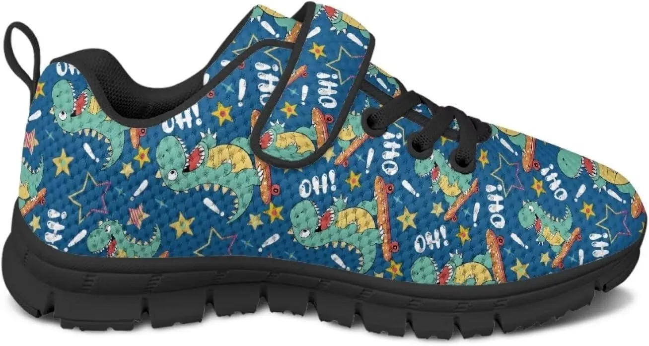 Kids Slip On Sneakers for Boys Lightweight Soft Athletic Tennis Shoes