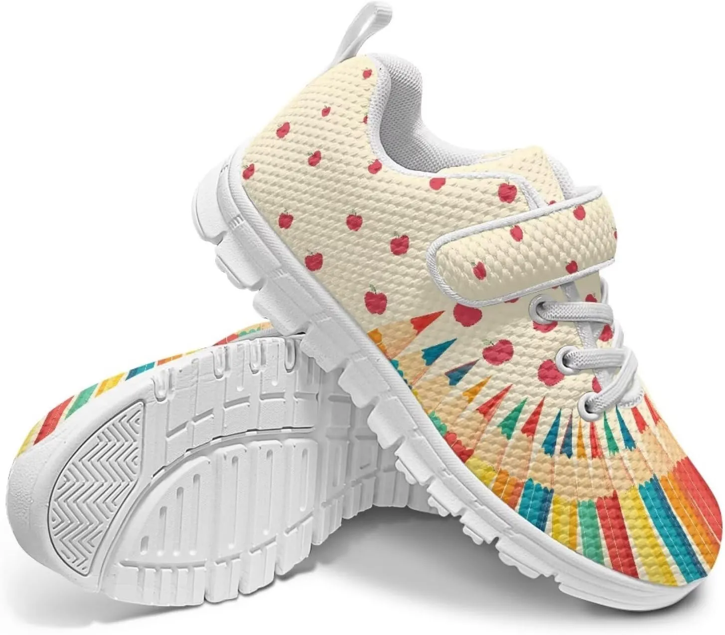 Kids Slip On Sneakers for Girls Soft Lightweight Athletic Tennis Shoes