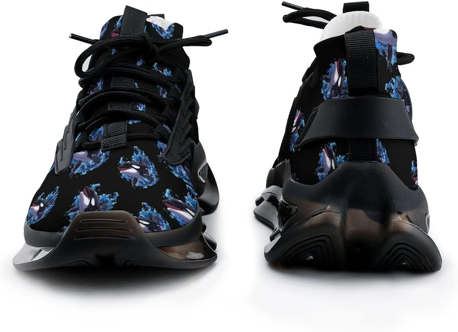 Killer Whale Men's Running Shoes Lightweight Walking Shoe Breathable Sneaker