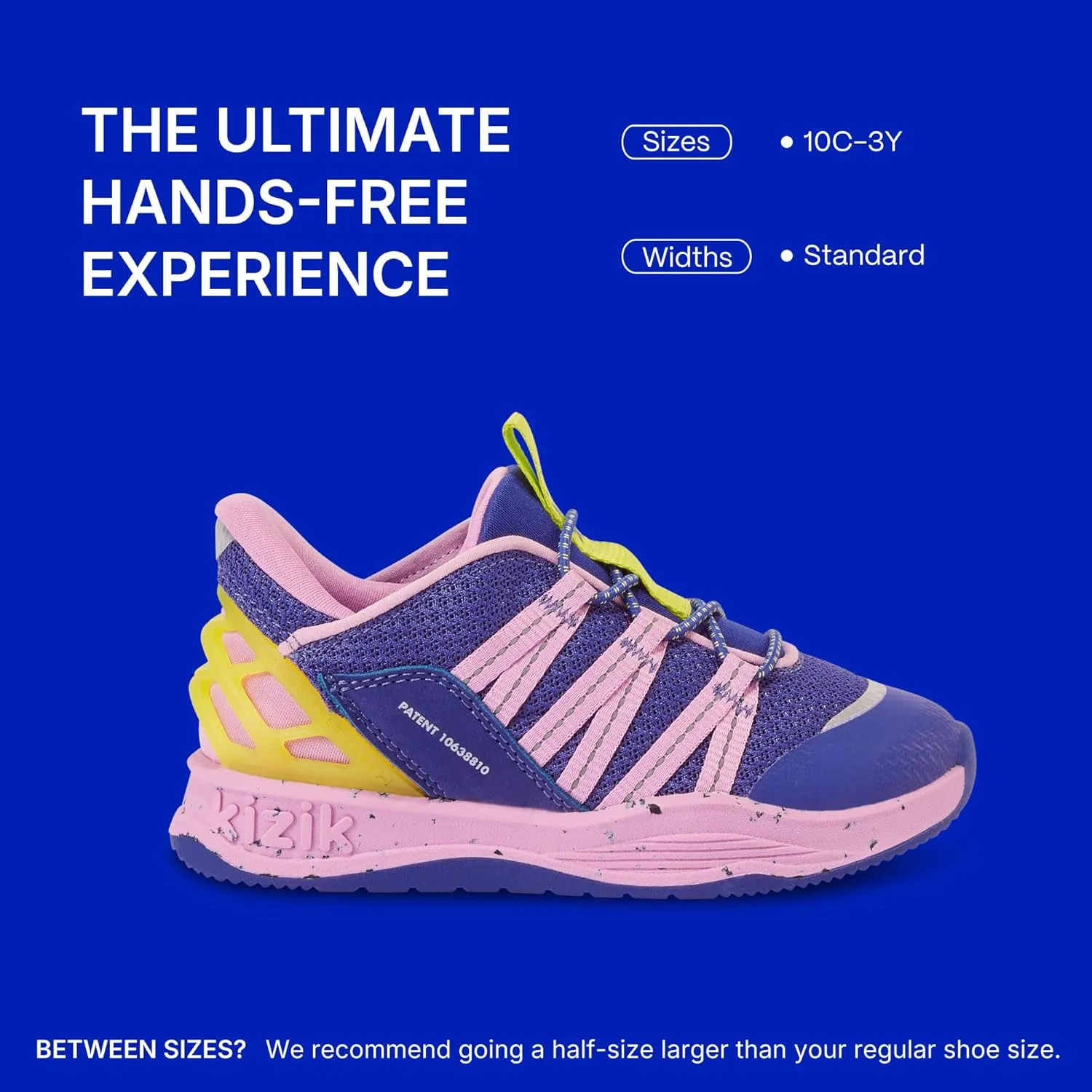 Kizik Kids Shoes: Truckee - Comfortable, Breathable, Kids Slip On Sneakers for Boys and Girls, Convenient Hands Free, No-Tie Laces, Washable Insoles