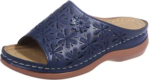 Ladmiple Orthotic Sandals For Women With Arch Support Comfort Walking Open Toe Slides Dressy Summer Orthopedic Flip Flops
