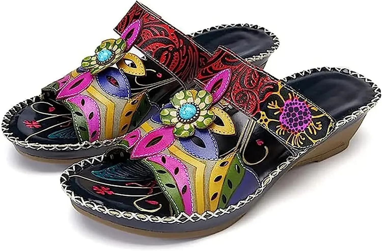 Lausiuoe Hiking Sandals Women Waterproof Wide Width Lightweight Comfortable Outdoor Sport Sandals Beach Water Shoes