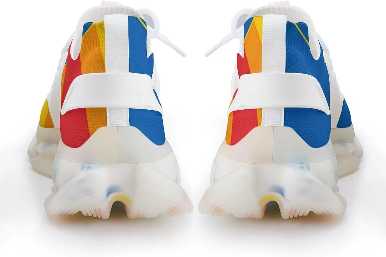 LGBT Ukraine Rainbow Flag Men's Running Shoes Lightweight Walking Shoe Breathable Sneaker