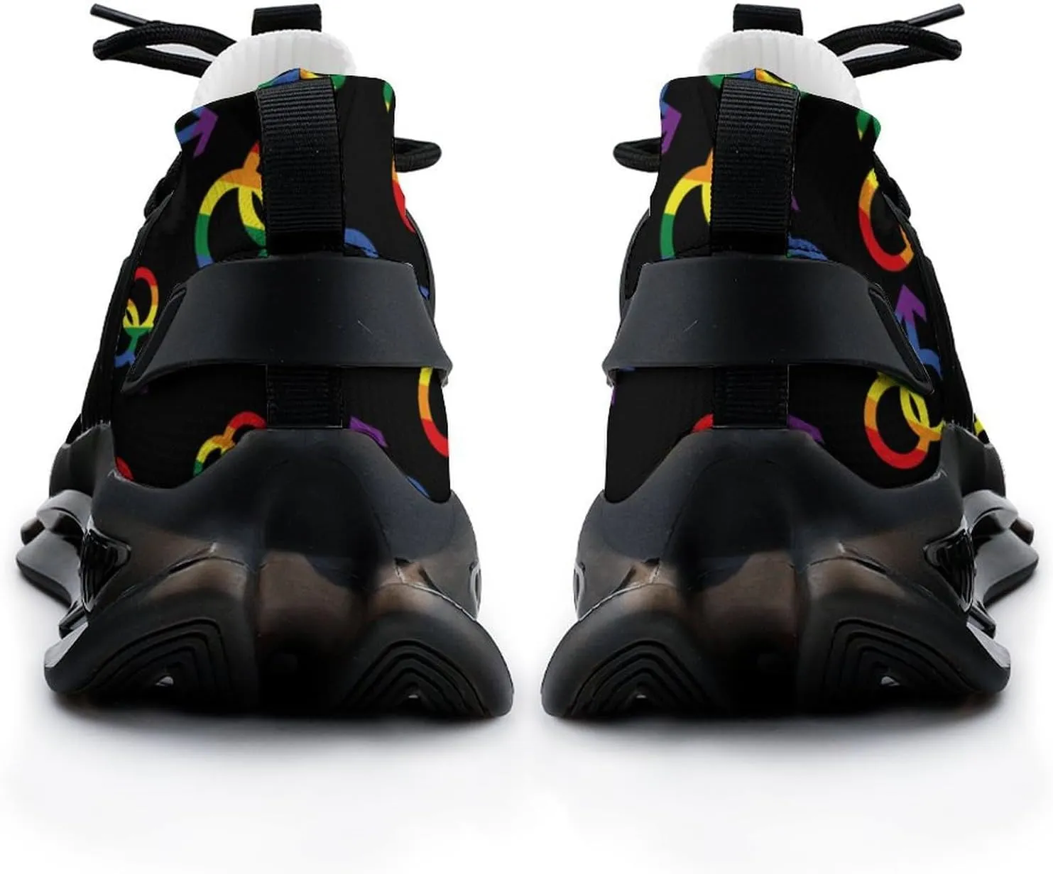LGBTQ Gay Pride Men's Running Shoes Lightweight Walking Shoe Breathable Sneaker