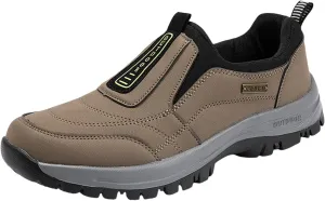 Lightweight Non Slip Sneakers for Men Breathable Elastic Fly Woven Mesh Sneaker Business Casual Versatile Shoes