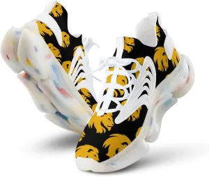 Lion Head Men's Running Shoes Lightweight Walking Shoe Breathable Sneaker