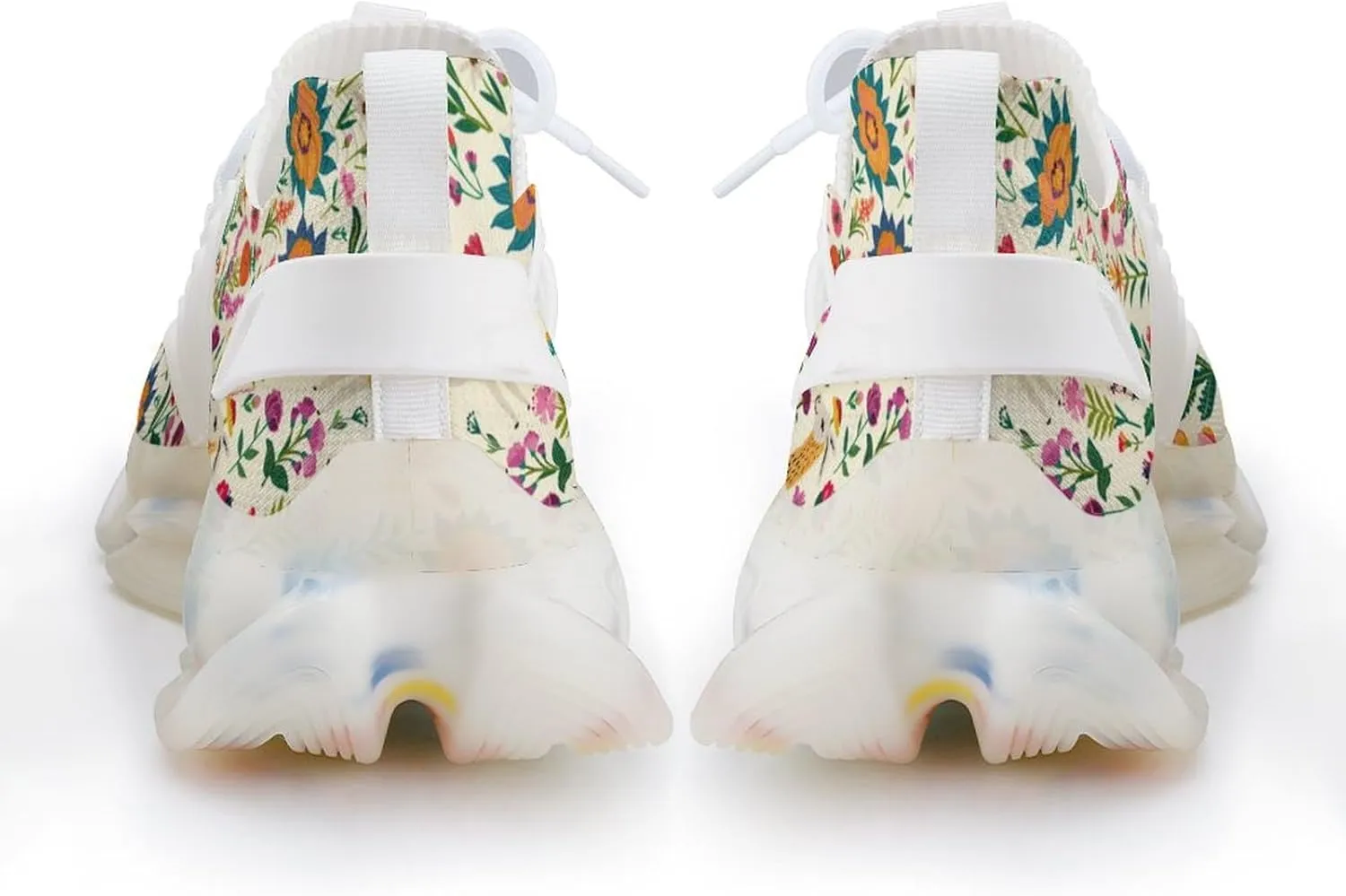 Llama Flowers Men's Running Shoes Lightweight Walking Shoe Breathable Sneaker