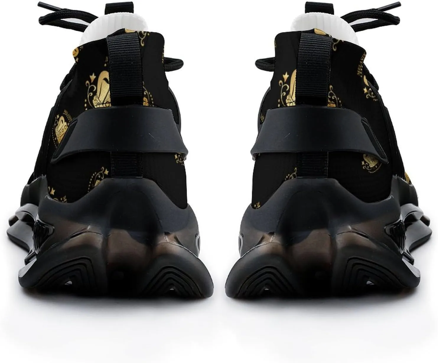 Melanin Prince Men's Running Shoes Lightweight Walking Shoe Breathable Sneaker