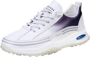 Men Low Top Teenage Students Breathable Leather Casual Shoes Sport Shoes Mens Casual Sneaker